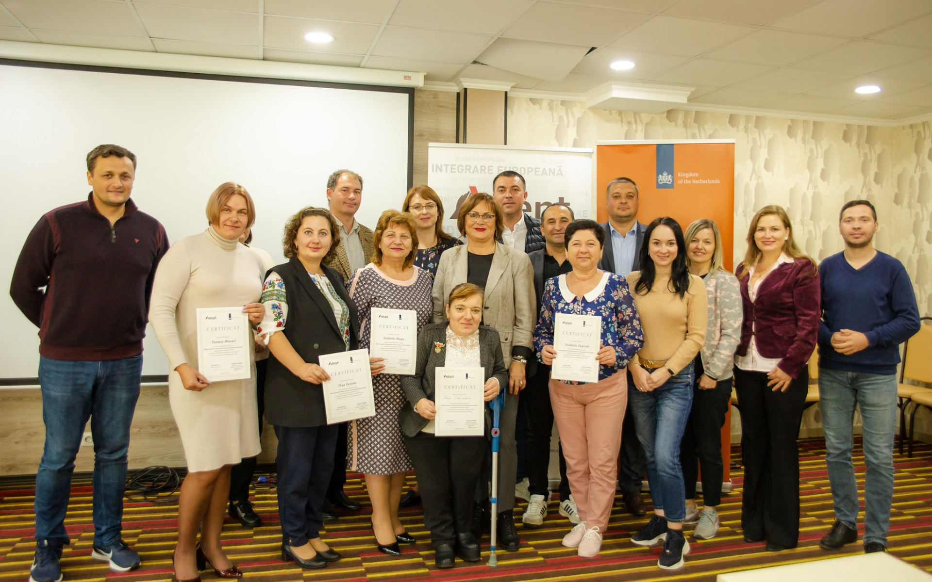 "Public speech in front of the audience and the camera" - training organized for local elected officials