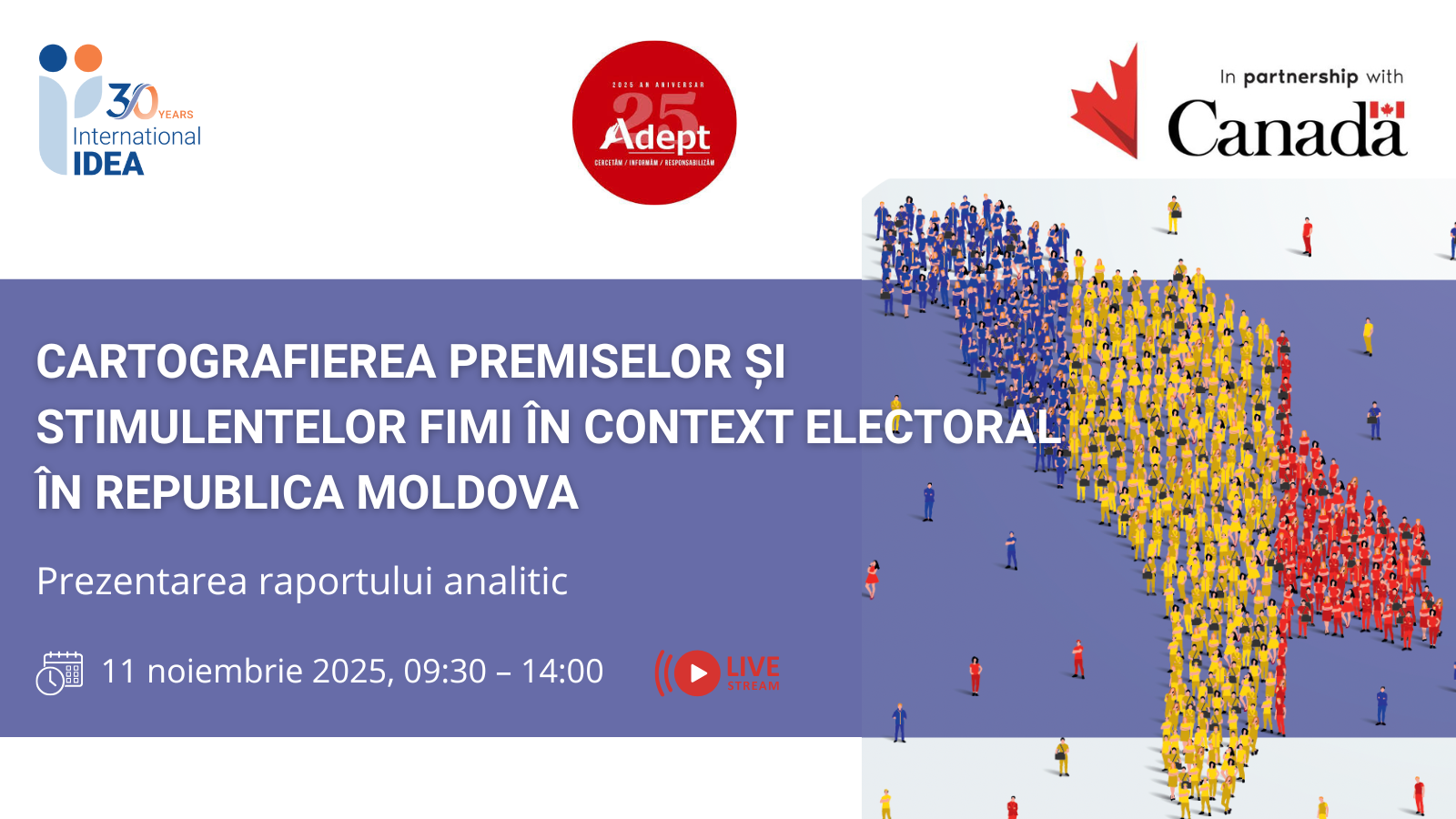 Cartografierea premiselor și stimulentelor FIMI în context electoral în Republica Moldova